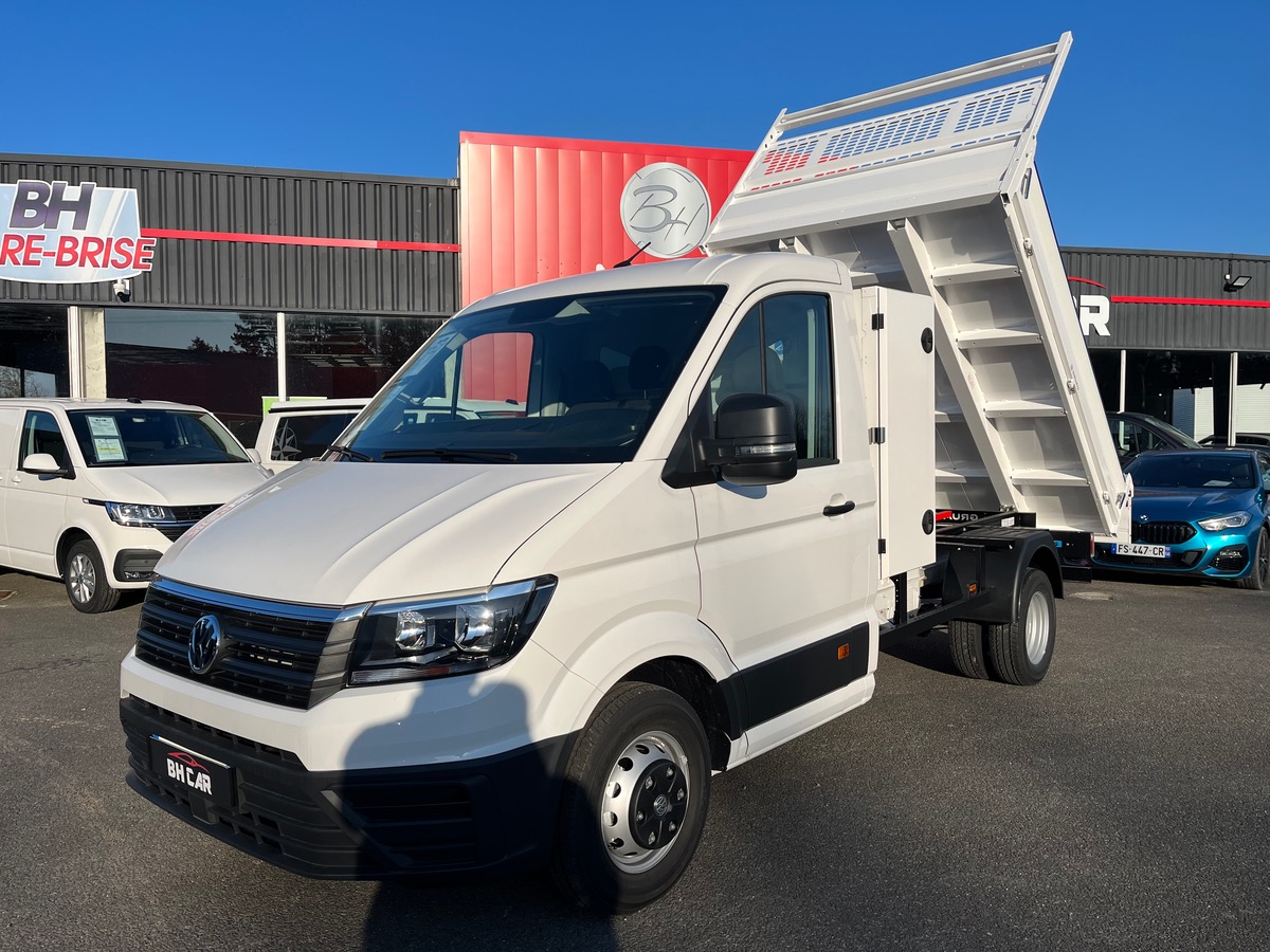 Image: Volkswagen Crafter BENNE COFFRE L3 PROP  163 CH TVA RECUP