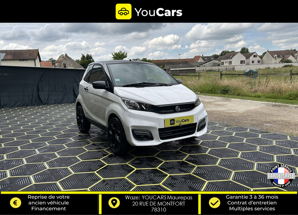 Aixam City SPORT AMBITION - VOITURE SANS PERMIS - RADAR DE RECUL