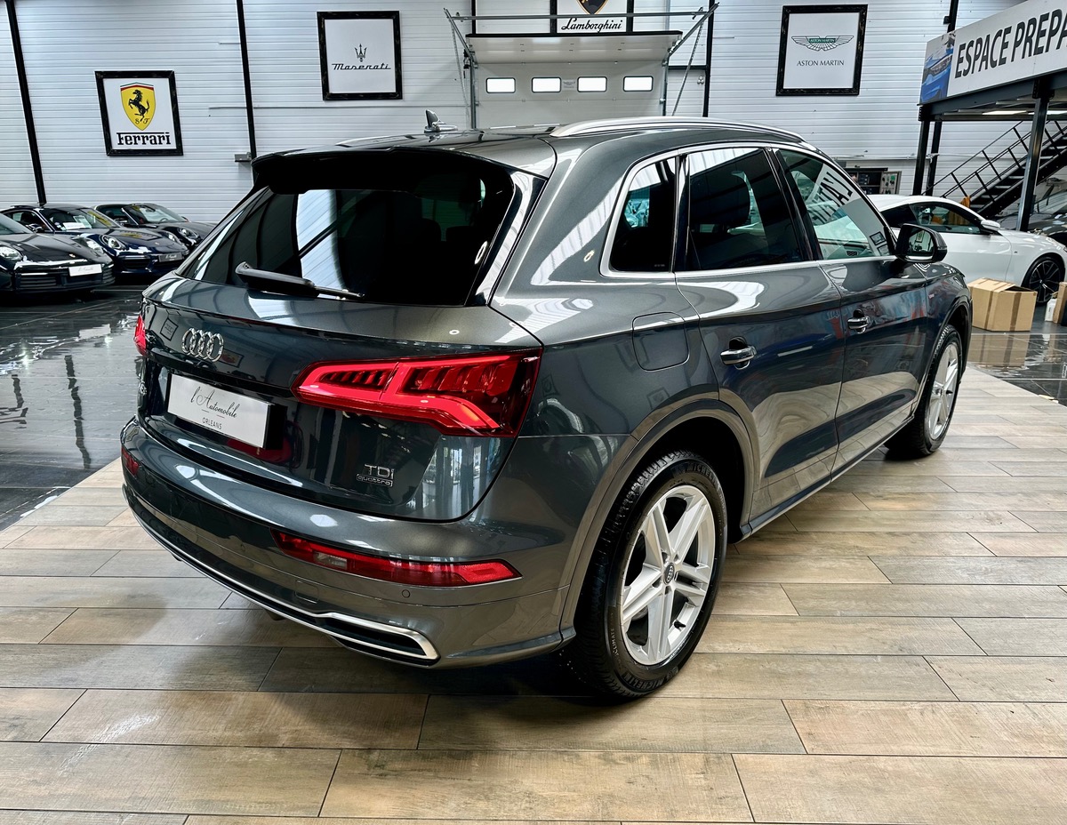 Audi Q5 II 2.0 TDI 190 S Line Quattro S Tronic 7 + Attelage b