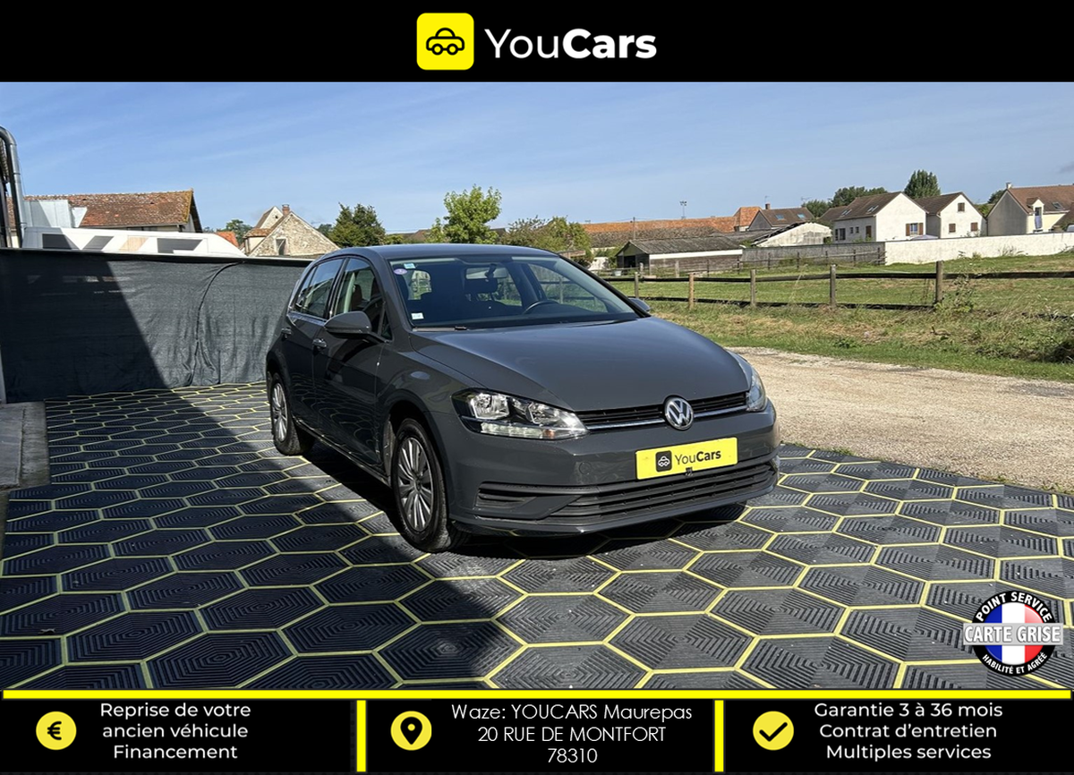 Volkswagen Golf VII 7 Phase 2 5 Portes 1.0 TSI 86 cv ENTRETIEN EXCLUSIF VOLKSWAGEN