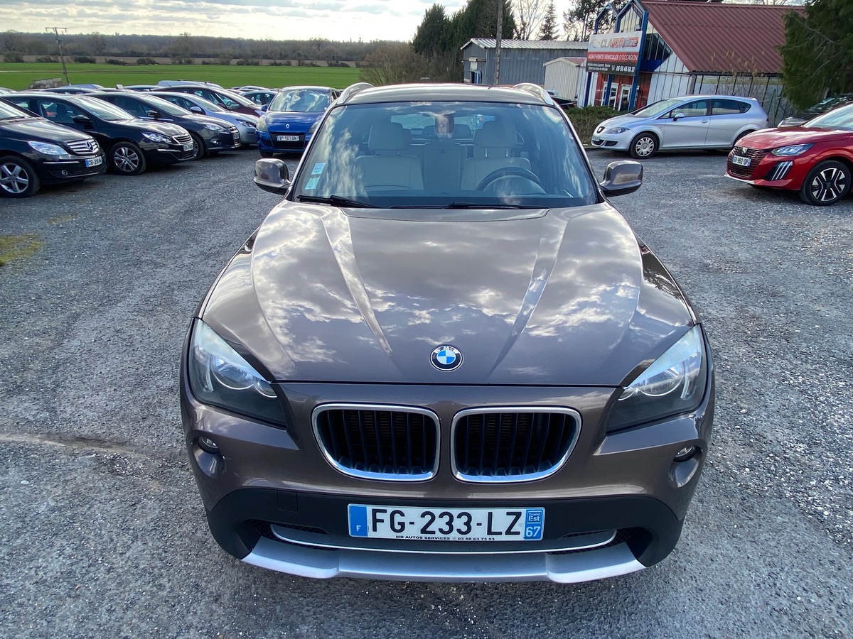 Bmw X1 2.0 xdrive 143cv 199026km bon état cuir beige