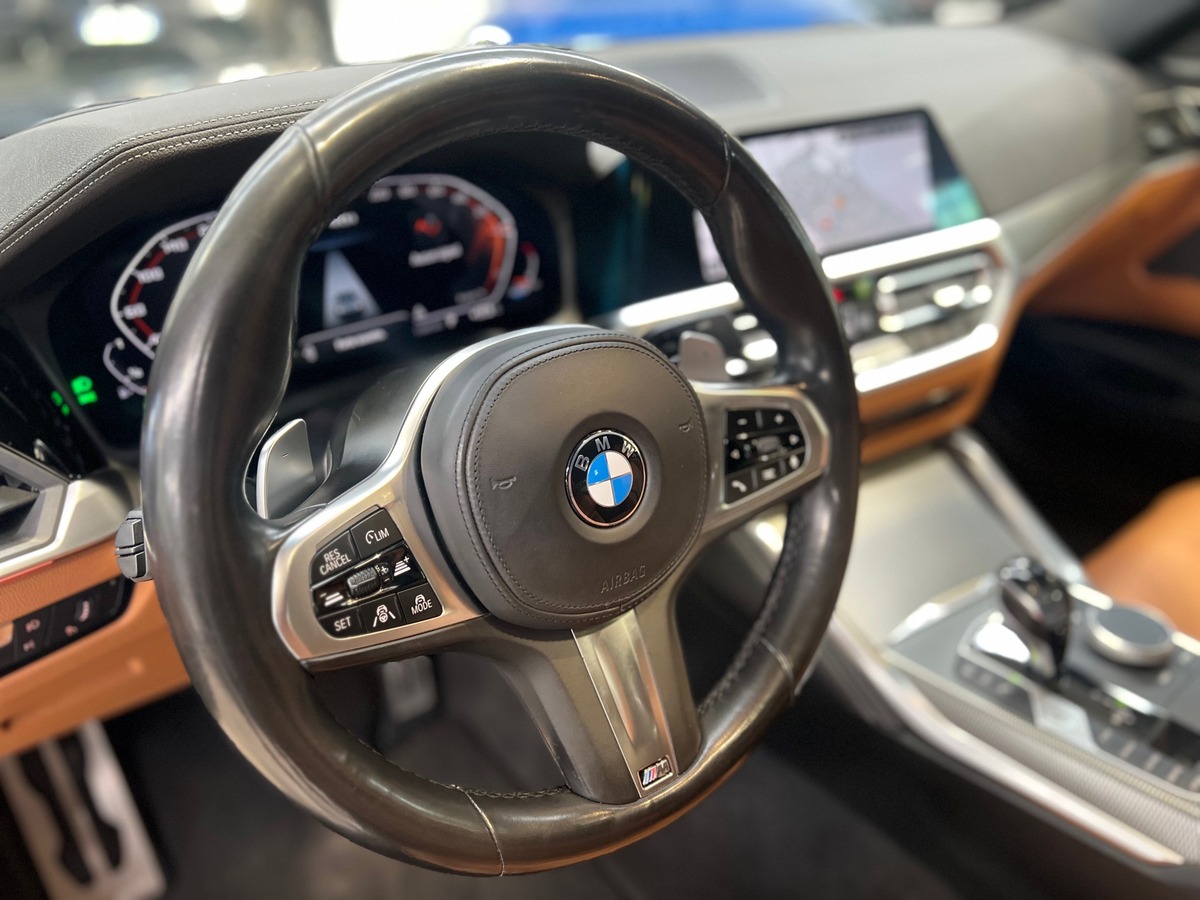 Bmw Série 4 Coupé (G22) M440I XDRIVE 374 BVA8 / Arctic Race Blue/Toit Pano