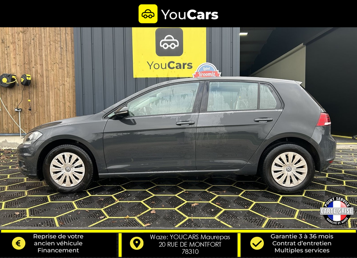 Volkswagen Golf VII 7 5 Portes 1.0 TSI 86 cv ECRAN BLUETOOTH