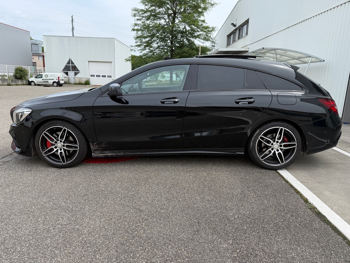 Mercedes-Benz CLA Shooting Brake 220 CDi 2.1 7G-DCT 177 cv, AMG line fascination, Toit ouvrant