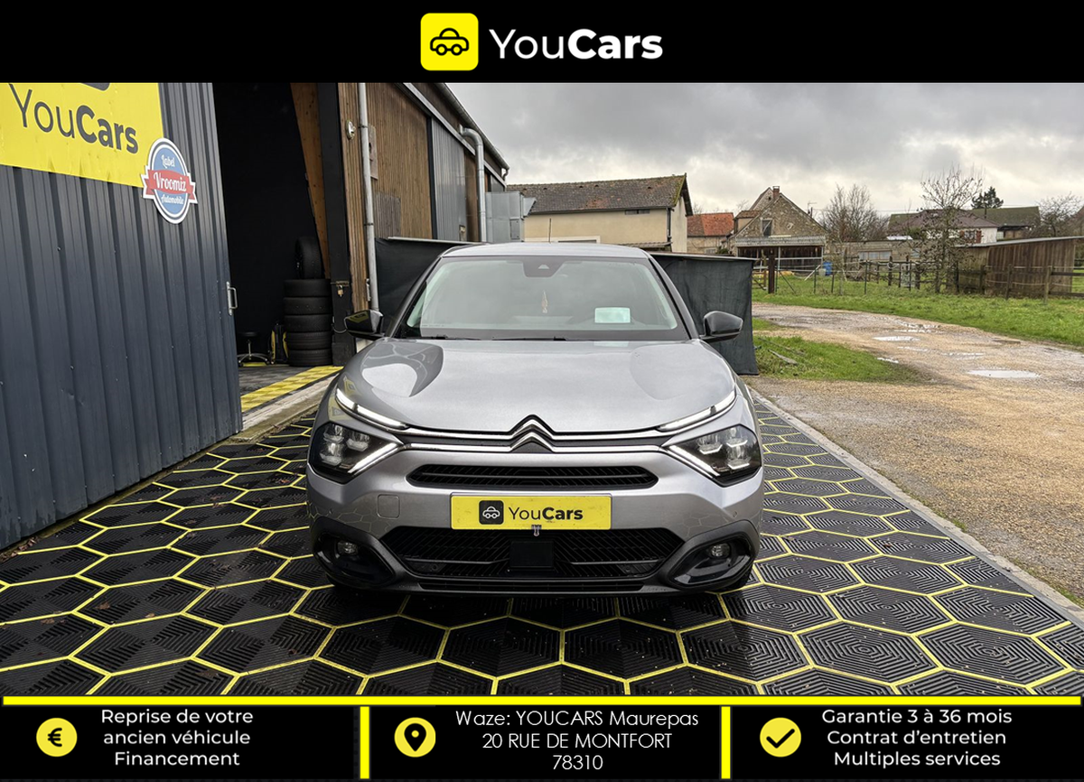 Citroën E-C4 X SHINE 136 cv Boîte auto CAMERA DE RECUL  CARPLAY - AFFICHAGE TETE HAUTE FULL OPTIONS