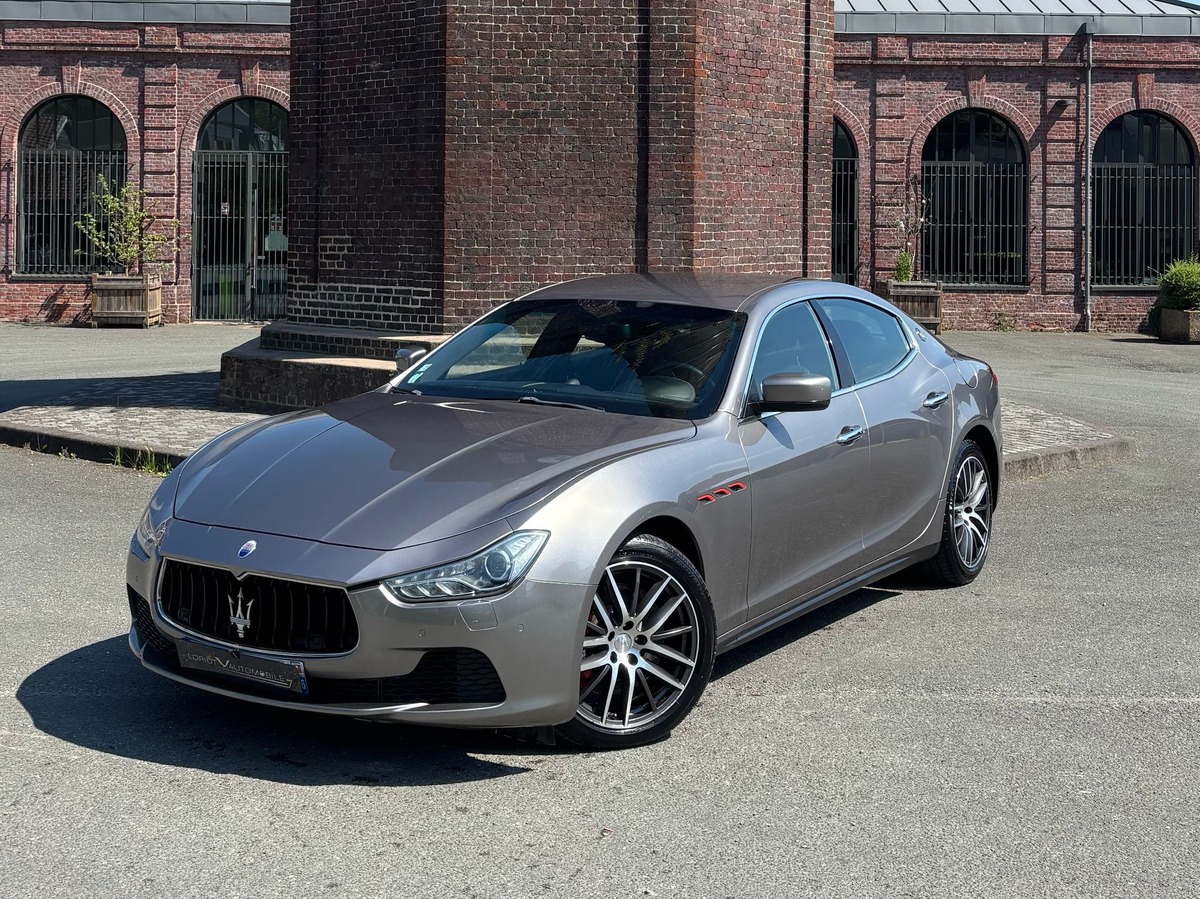 Maserati Ghibli 3.0 V6 275 BVA - Révisée