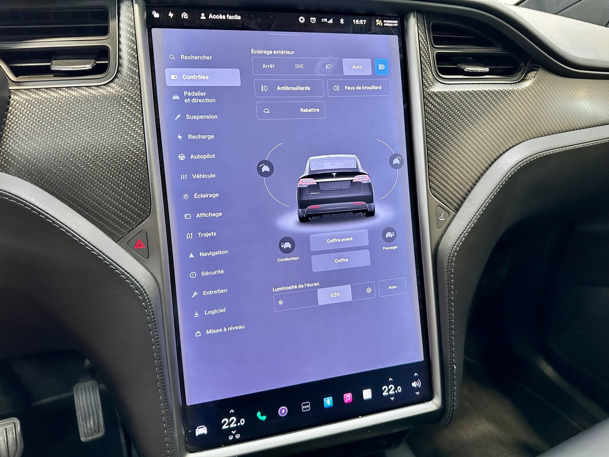 Tesla Model X P100D 100 kWh Dual Motor 7 Places 1° Main FR h