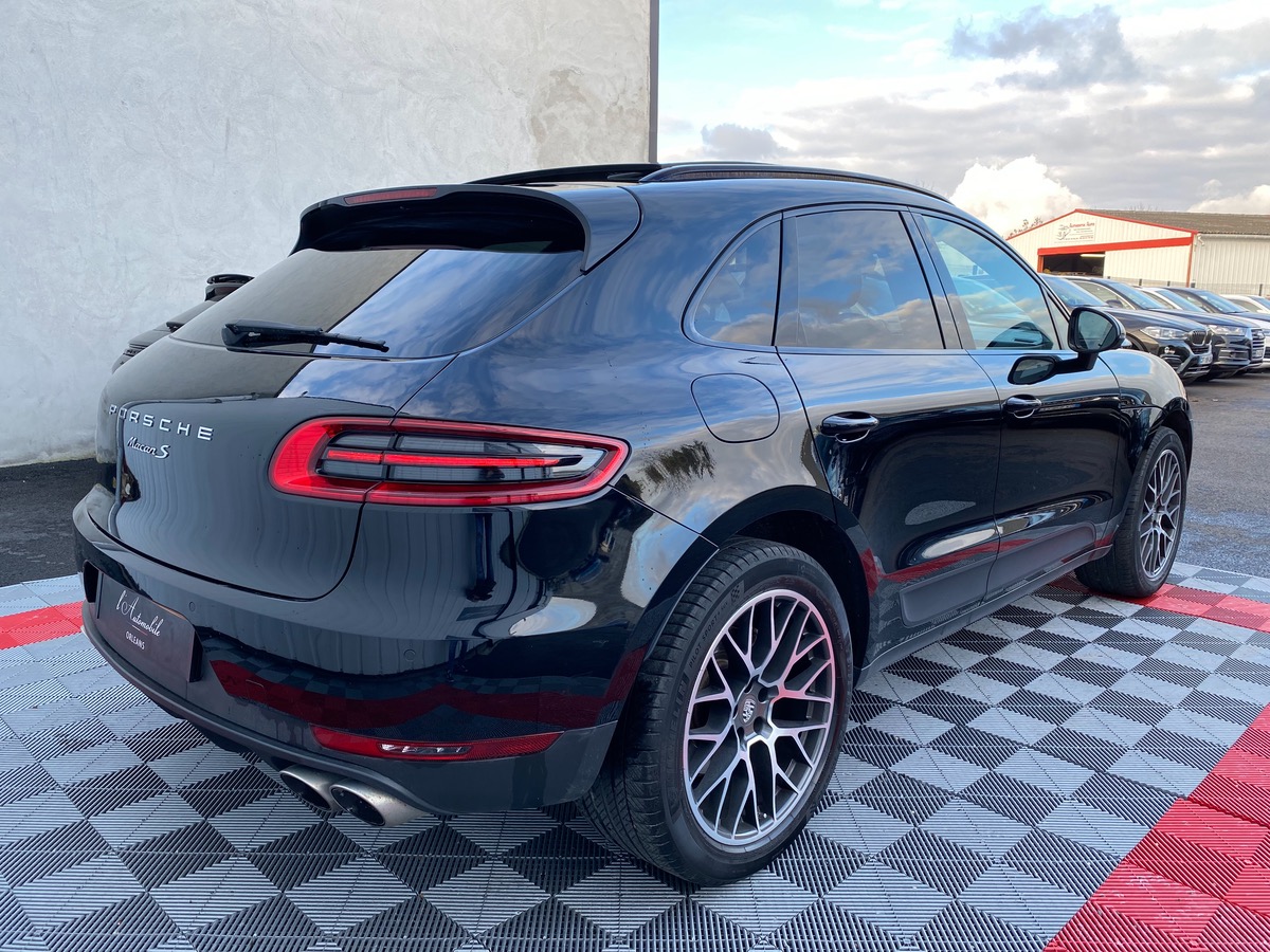 Porsche Macan S 3.0 V6 258cv TO/CAM360°/CHRONO