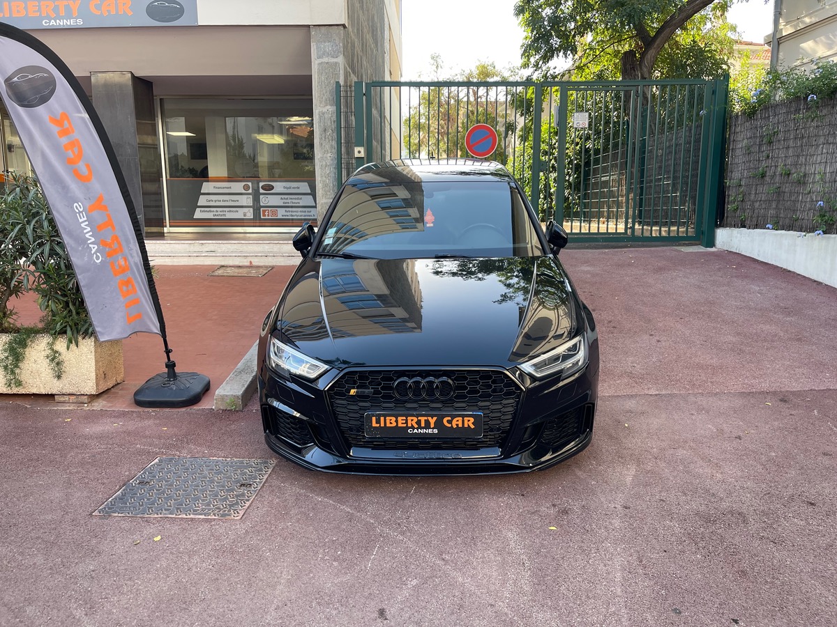 Audi RS3 2.5 TFSI 400 CV / Ligne RS / Full Black / Entretien Audi /