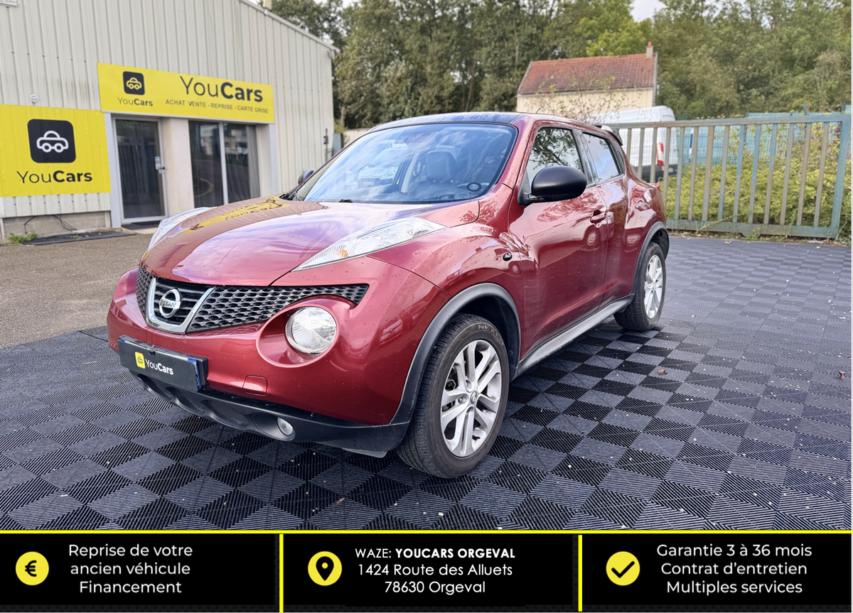 Nissan Juke 1.5 dCi 2WD 110 cv - TEKNA - SIEGES CHAUFFANTS - CUIR - CAMERA DE RECUL