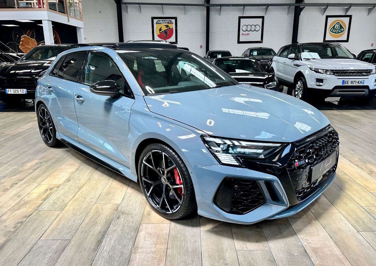 Audi RS3 2.5 TFSI 400 Quattro KEMORA + CERAMIQUE FULL OPTIONS 2023 l