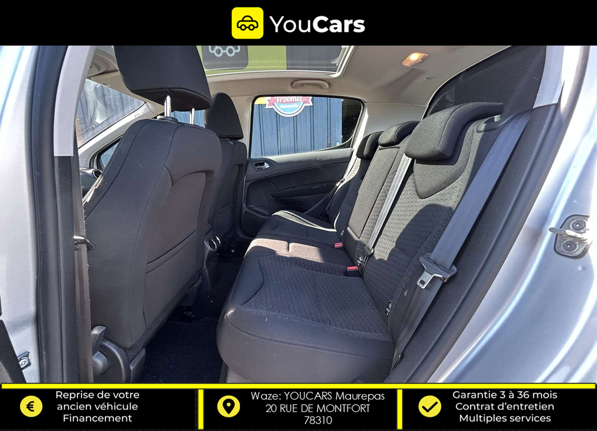 Peugeot 308 5 Portes 1.6 VTi 120 cv Boîte auto ENTRETIEN A JOUR RADAR DE RECUL