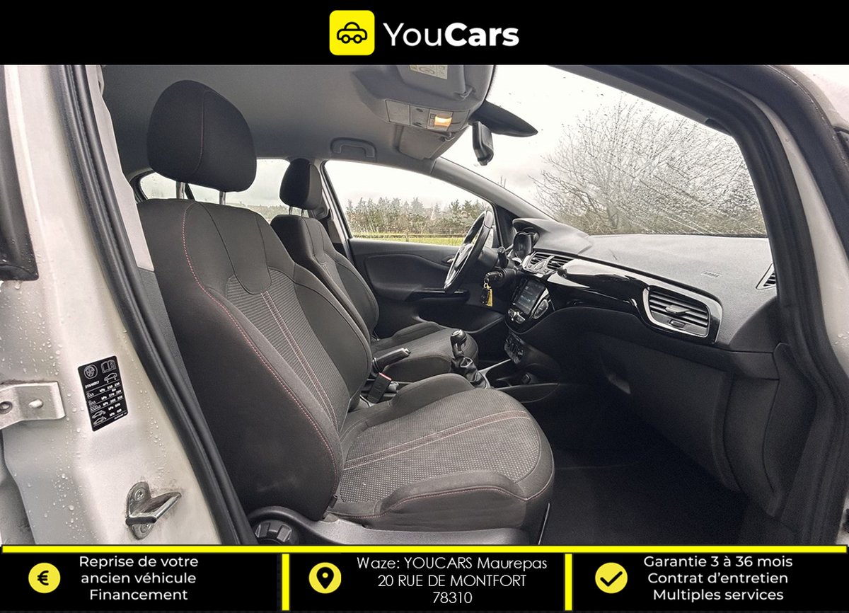 Opel Corsa BLACK EDITION 5 Portes 1.4 i 100 cv CARPLAY - RADAR DE RECUL AR