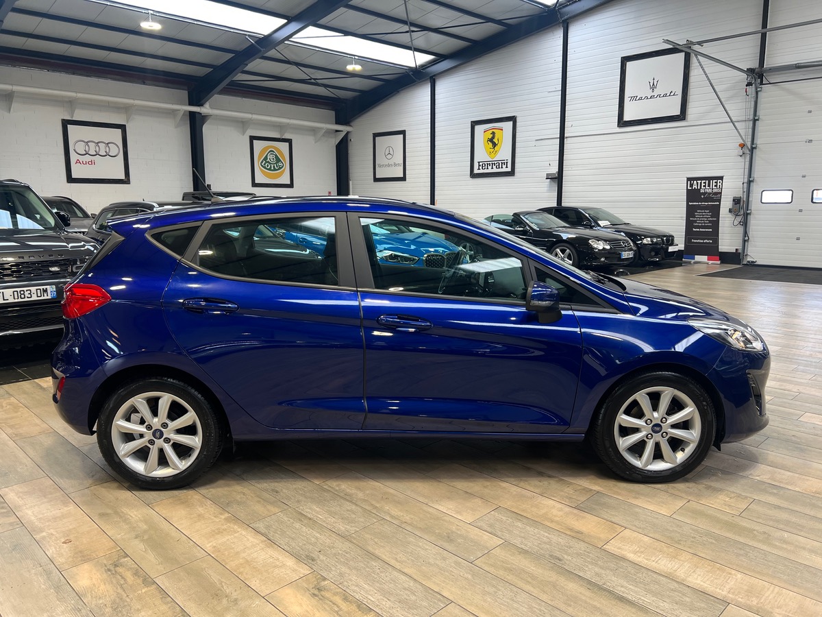 Ford Fiesta VI 1.0 ECOBOOST 100 ch S&S BVA DEEP IMPACT BLUE /GPS/CAMERA/BLUETOOTH/