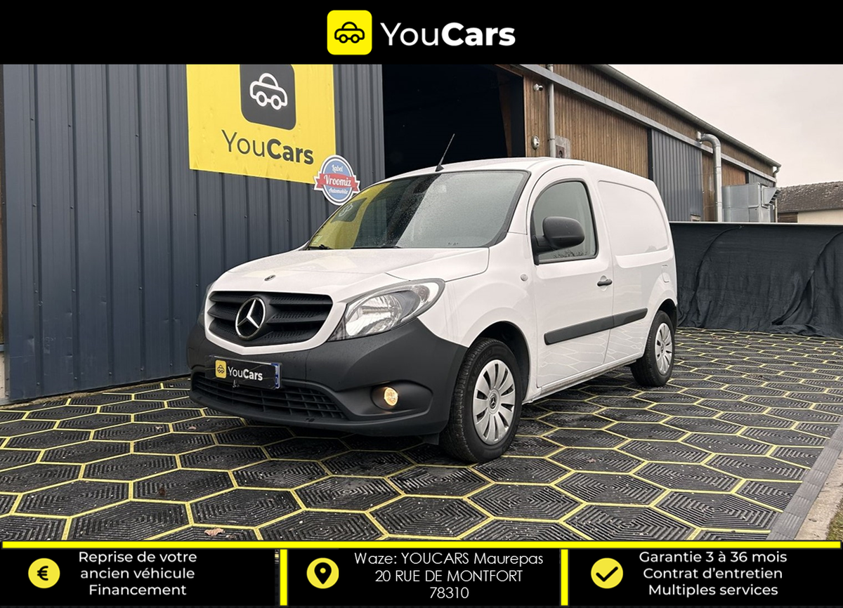 Mercedes-Benz Citan 109 CDI FOURGON 95 cv ENTRETIEN MERCEDES - CAMERA DE RECUL - BLUETOOTH MUSIC