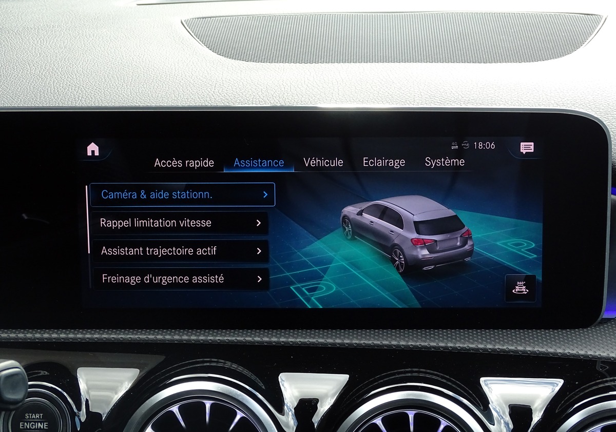Mercedes-Benz Classe A 200d 150 Ch AMG Line 8G-DCT ( Pack Premium / Sièges chauffants / Sono Focal )