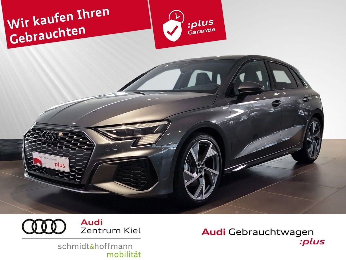 Audi A3 Sportback IV 40 TDI 200ch S line quattro S tronic 7/volant méplat/soutien lombaire/caméra