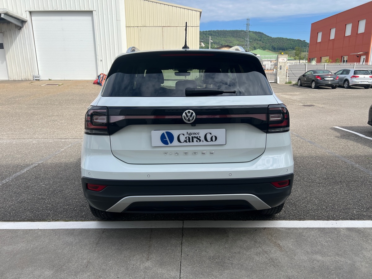 Volkswagen T-Cross 1.6 TDI  95ch DSG7 CARAT, SUIVI COMPLET, CAMERA DE RECUL, SIEGES CHAUFFANT