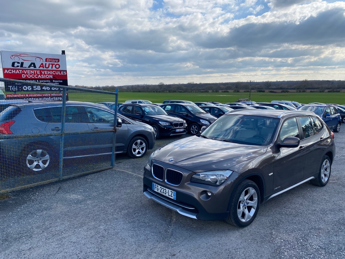 Bmw X1 2.0 xdrive 143cv 199026km bon état cuir beige