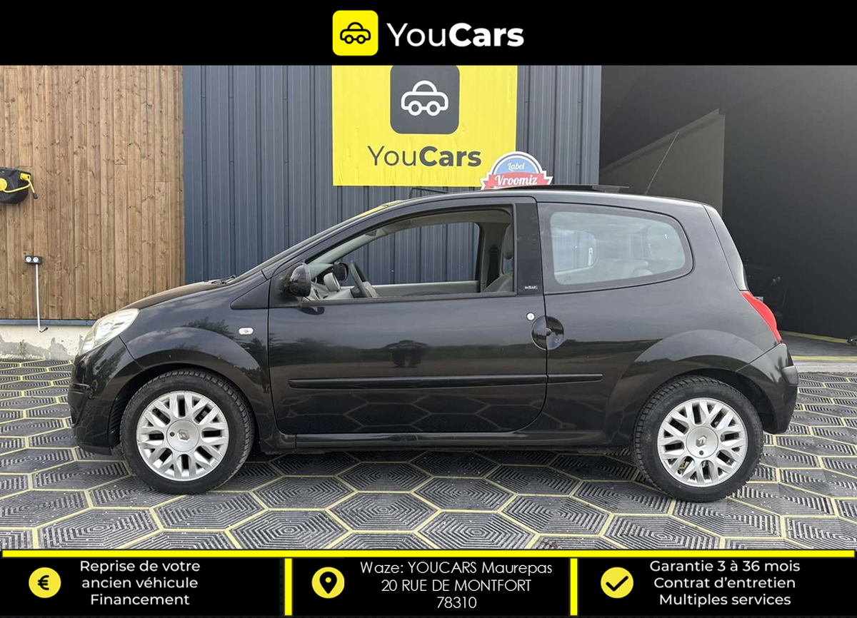 RENAULT Twingo 1.2 i INITIALE Quickshift 75 cv Boîte auto TOIT OUVRANT RADAR DE RECUL