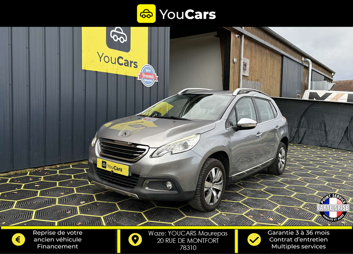 Peugeot 2008 1.6 e-HDi 92 cv Boîte auto  RADAR DE RECUL COURROIE DISTRIB  FAITE ENTRETIEN PEUGEOT