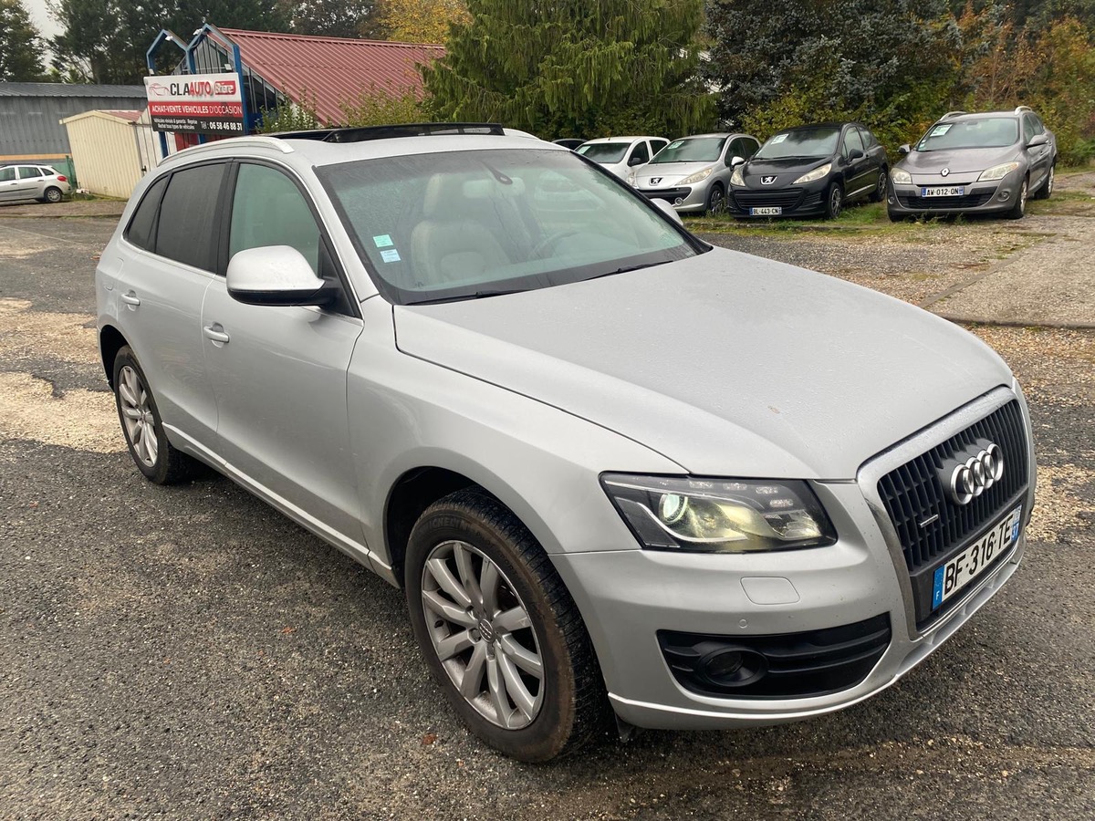 Audi Q5 2.0 tdi 170cv ambition luxe faible km d’origine toit ouvrant elec 