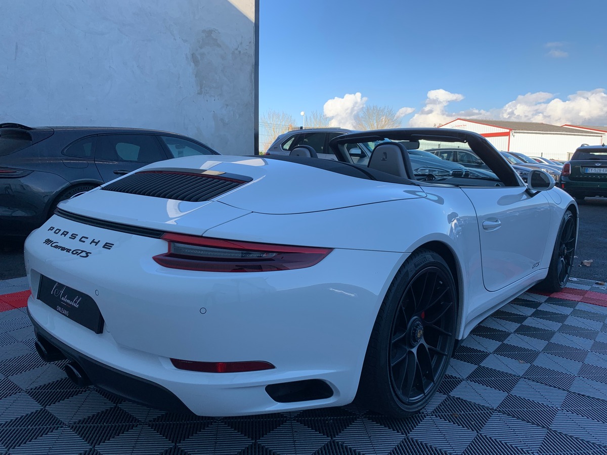 Porsche 911 991 (2) Carrera GTS Cabriolet 450 ch