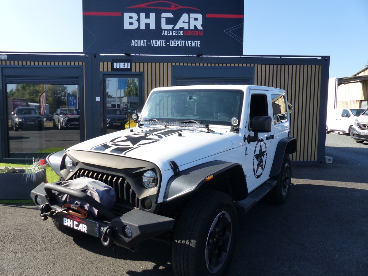 Image: Jeep Wrangler 2.8 CRD 200cv SAHARA PLATINIUM EDITION BVA TREUIL électrique