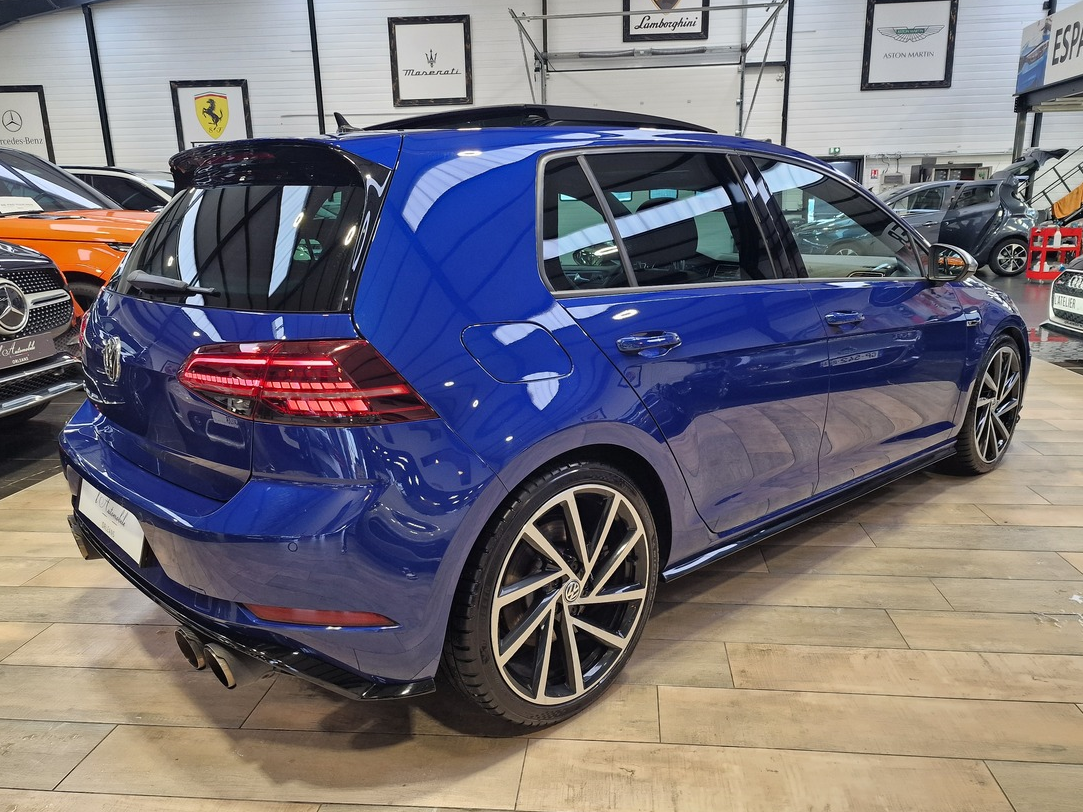 Volkswagen Golf VII (2) R 2.0 TSI 310 4MOTION DSG7 BLEU LAPIZ + ECHAPPEMENT SPORT