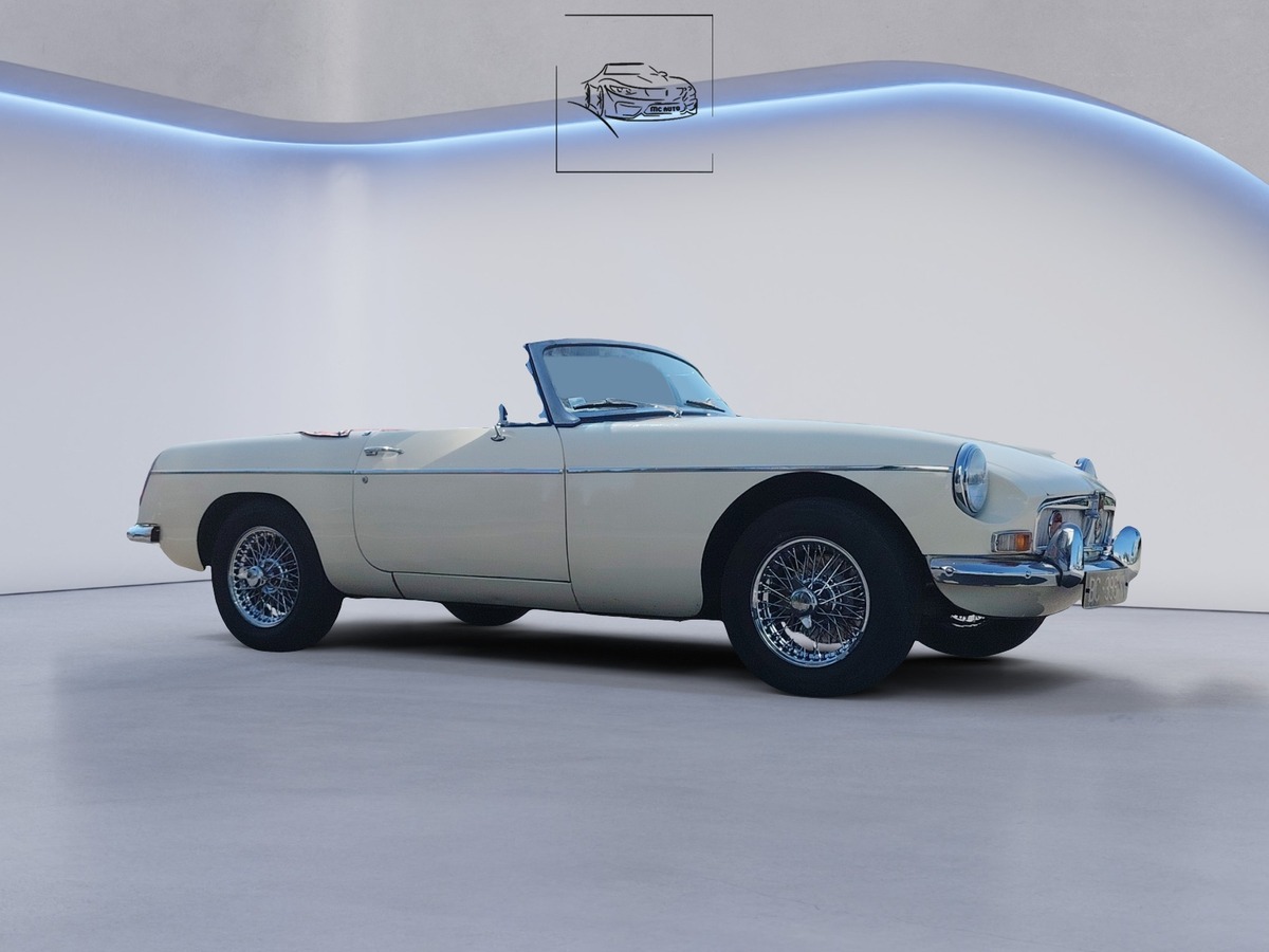 MG MG B CABRIOLET , 1965, boite auto MODELE TRES RARE