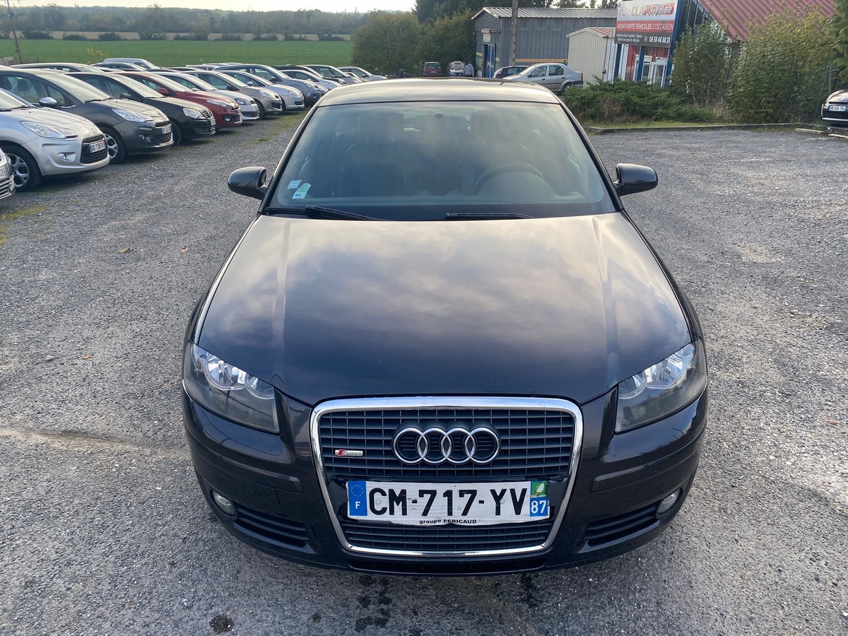 Audi A3 2.0 tdi 140cv S LINE 188000km boite auto + palette au volant 