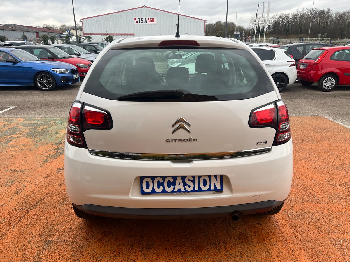 Citroën C3 1.2 VTI 82 CH EXCLUSIVE 1ERE MAIN