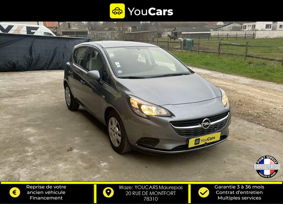 Opel Corsa V 1.0 ECOTEC TURBO 90 CV ENJOY / ENTRETIEN A JOUR / BLUETOOTH