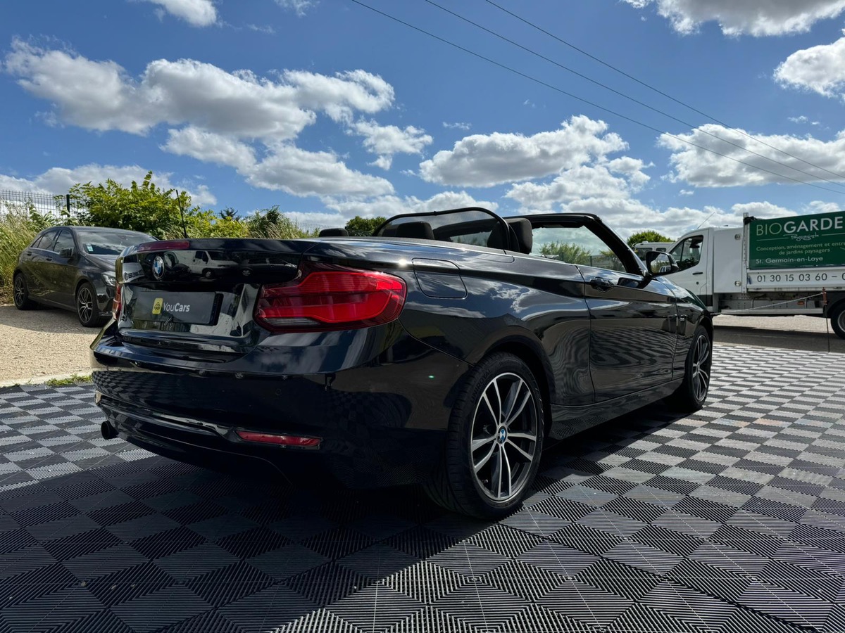 Bmw Série 2 Cabriolet SPORT 218i 1.5 i 12V BVM 136 cv