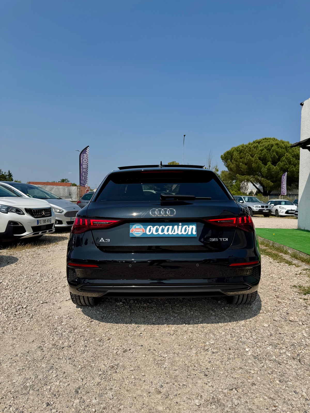 Audi A3 SPORTBACK 35 TDI 150 CV  S-TRONIC 7 / TOIT OUVRANT/ CAR PLAY / CAMÉRA / FULL CUIR / MÉPLAT
