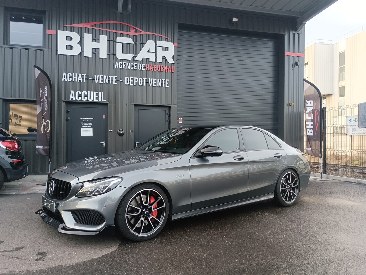 Image: Mercedes Benz Classe C C43 AMG 367CV BVA9 4-Matic Origine France entretien Mercedes Sièges Perf