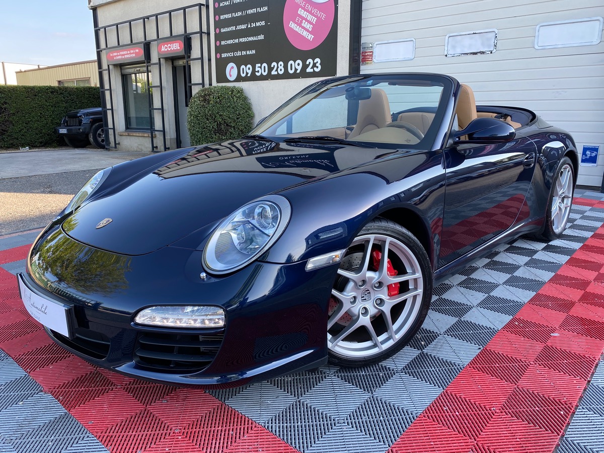 Porsche 911 997 carrera S cab 3.8 PDK 385ch ph2 c