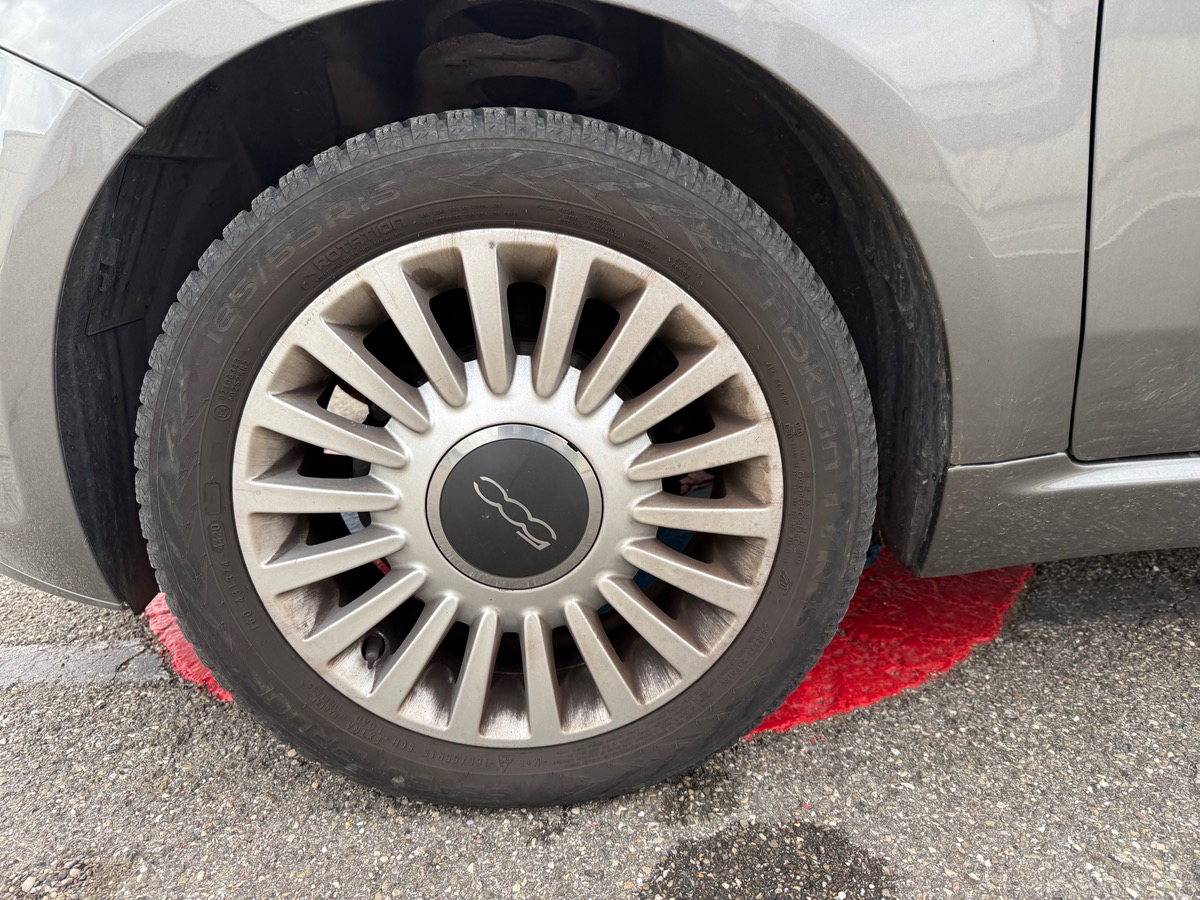 Fiat 500 Phase 2 1.2 MPi  69 cv Lounge, toit panoramique