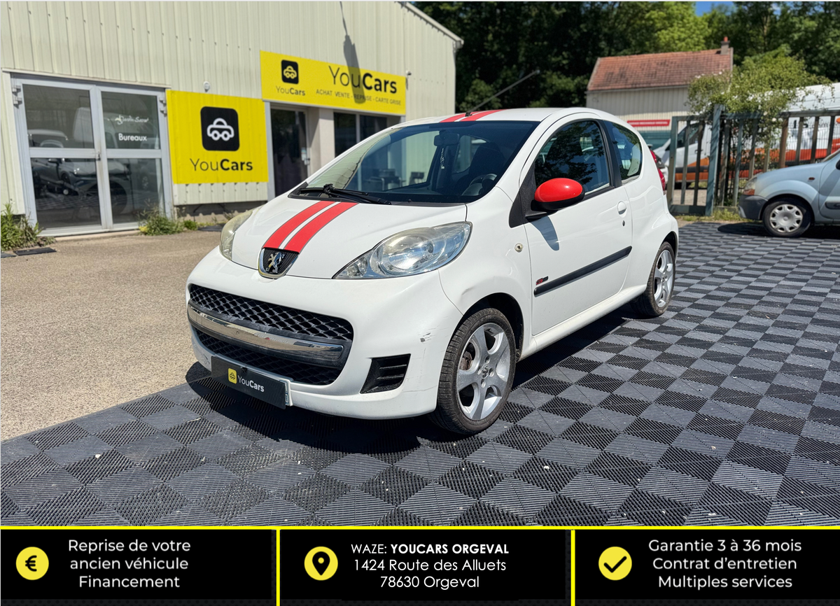 Peugeot 107 1.0 i 12V 68cv - CLIMATISATION - IDEAL JEUNE PERMIS
