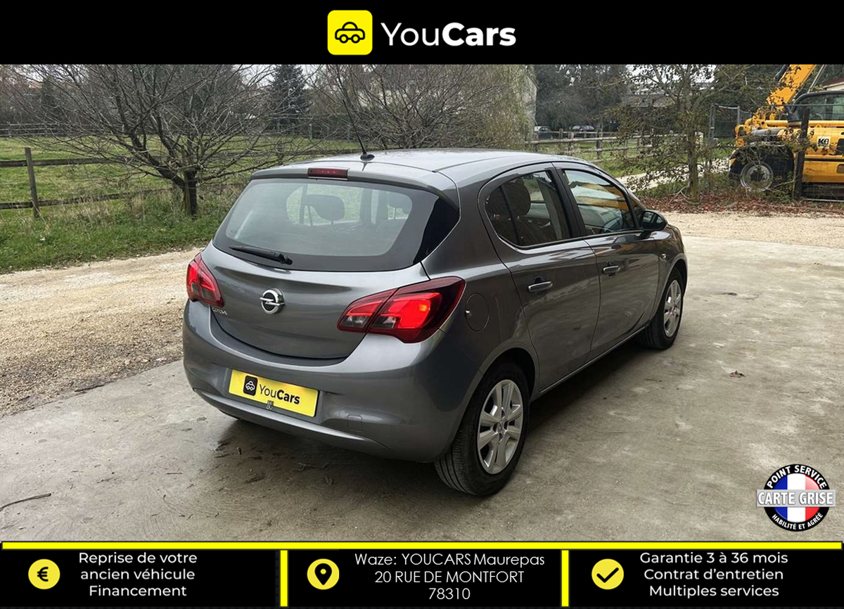 Opel Corsa V 1.0 ECOTEC TURBO 90 CV ENJOY / ENTRETIEN A JOUR / BLUETOOTH