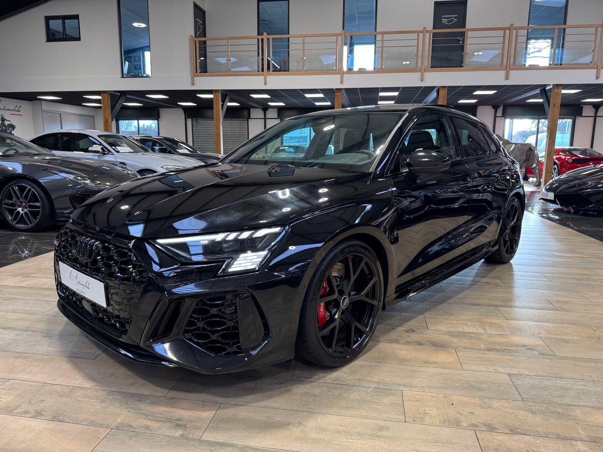 Audi RS3 Sportback QUATTRO 2.5 TFSI 400CV FULL BLACK ORIGINE FRANCE