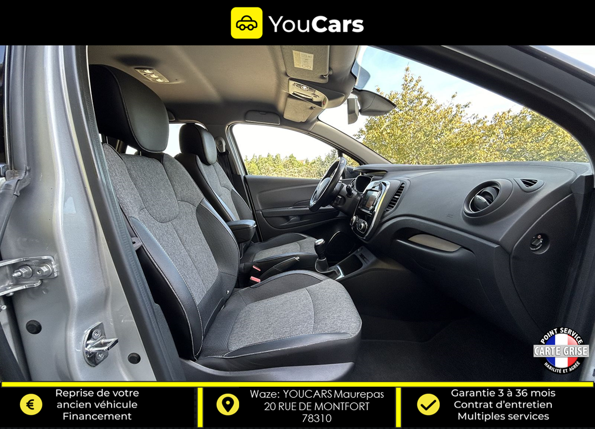 RENAULT Captur INTENS Phase 2 1.5 dCi 90 cv ENTRETIEN RENAULT - COURROIE DE DISTRIBUTION FAITE