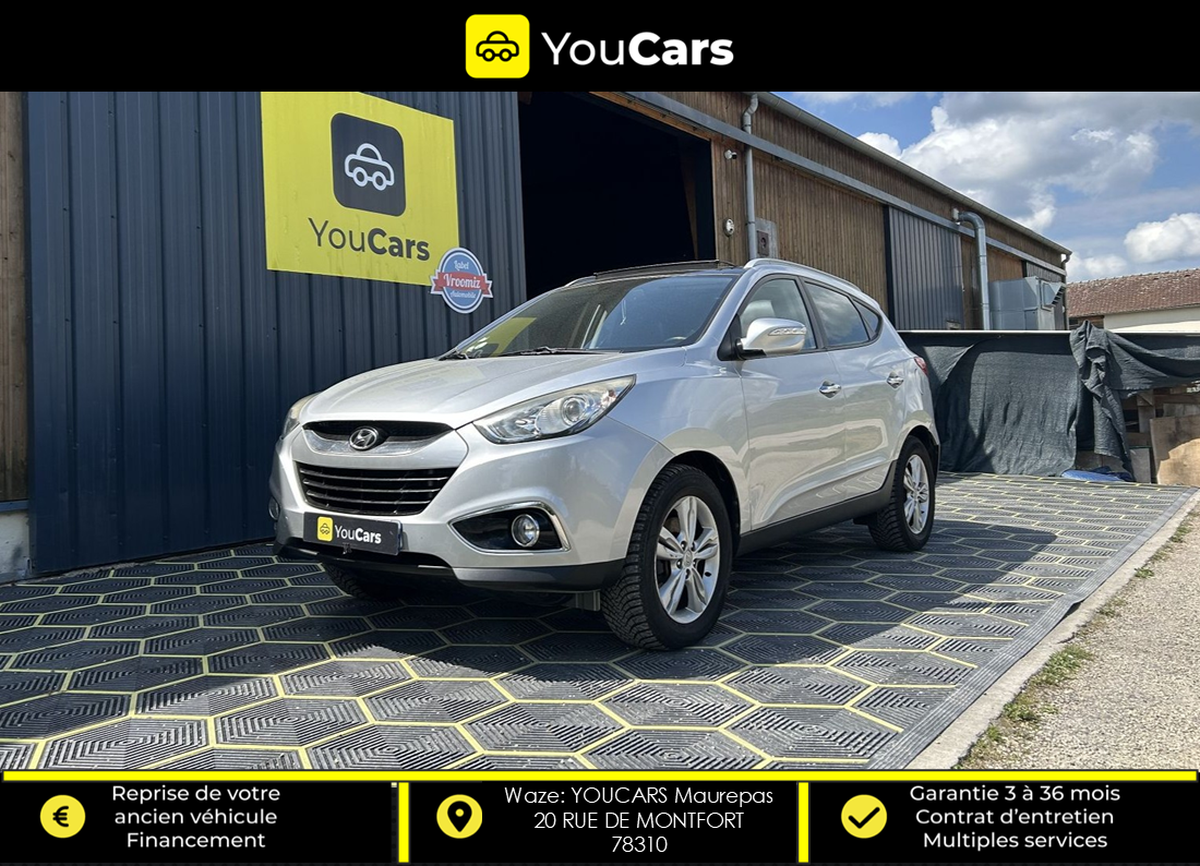 Hyundai ix35 PACK PREMIUM 1.7 CRDi 115 cv TOIT OUVRANT - SIEGES CHAUFFANTS AV/AR - GPS