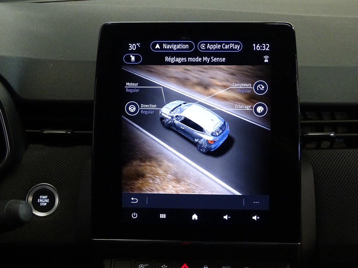 RENAULT Clio V (2) 1.0 TCE 90 Ch ESPRIT ALPINE 1ere main Caméra 360 CarPlay