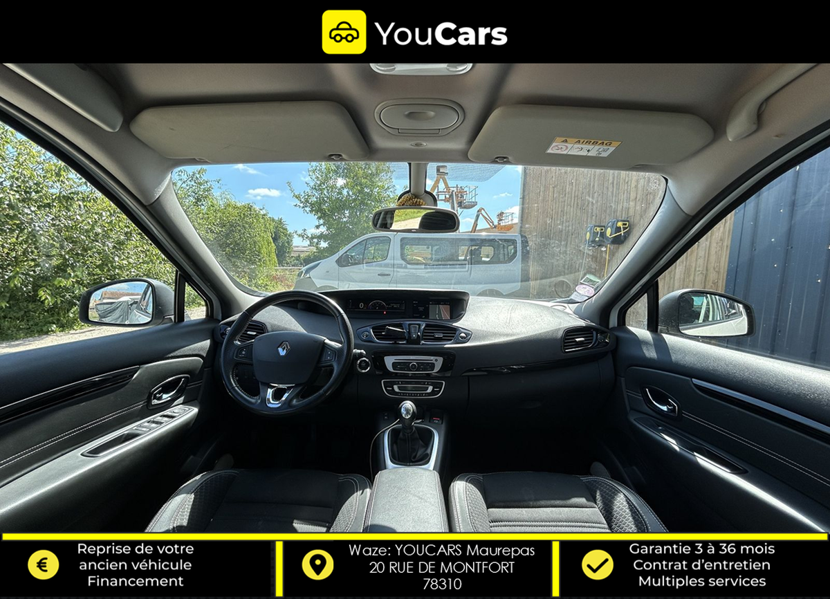 RENAULT Grand Scenic BOSE Phase 2 1.2 TCe 131 cv ENTRETIEN RENAULT - CAMERA DE RECUL - GPS