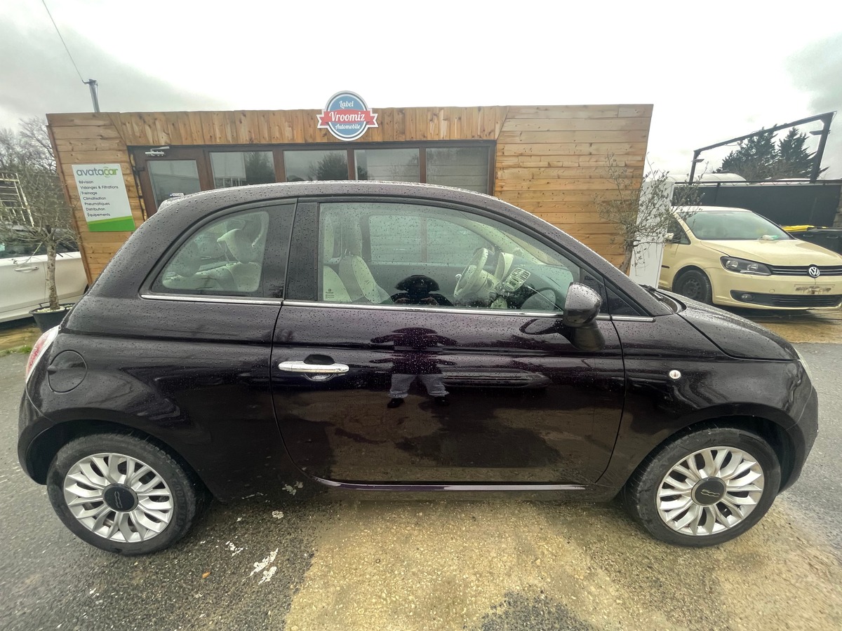 Fiat 500 1.2 Lounge 70CHV Crit'Air 1 GARANTIE 3M - Annonce