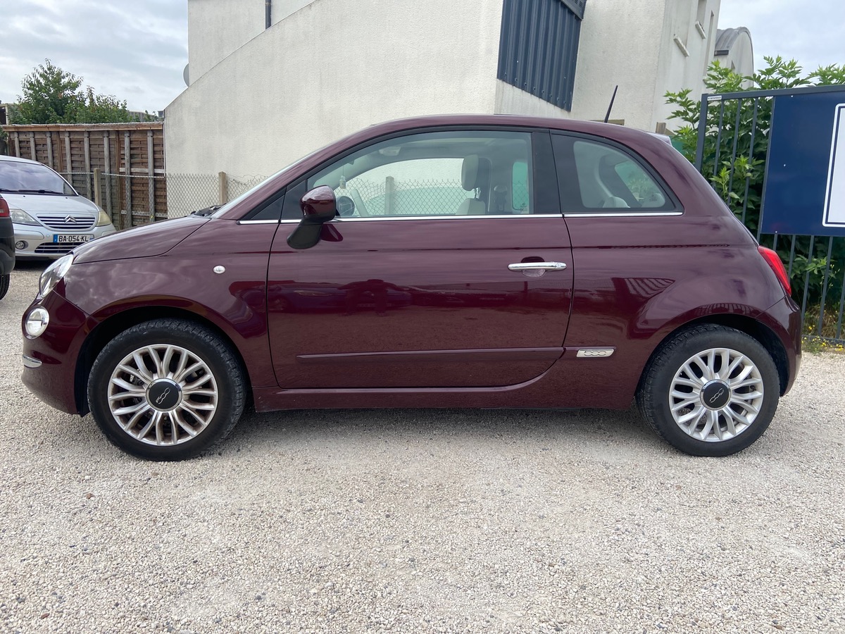 Fiat 500 toit panoramique 1.2 8v 69ch  Lounge