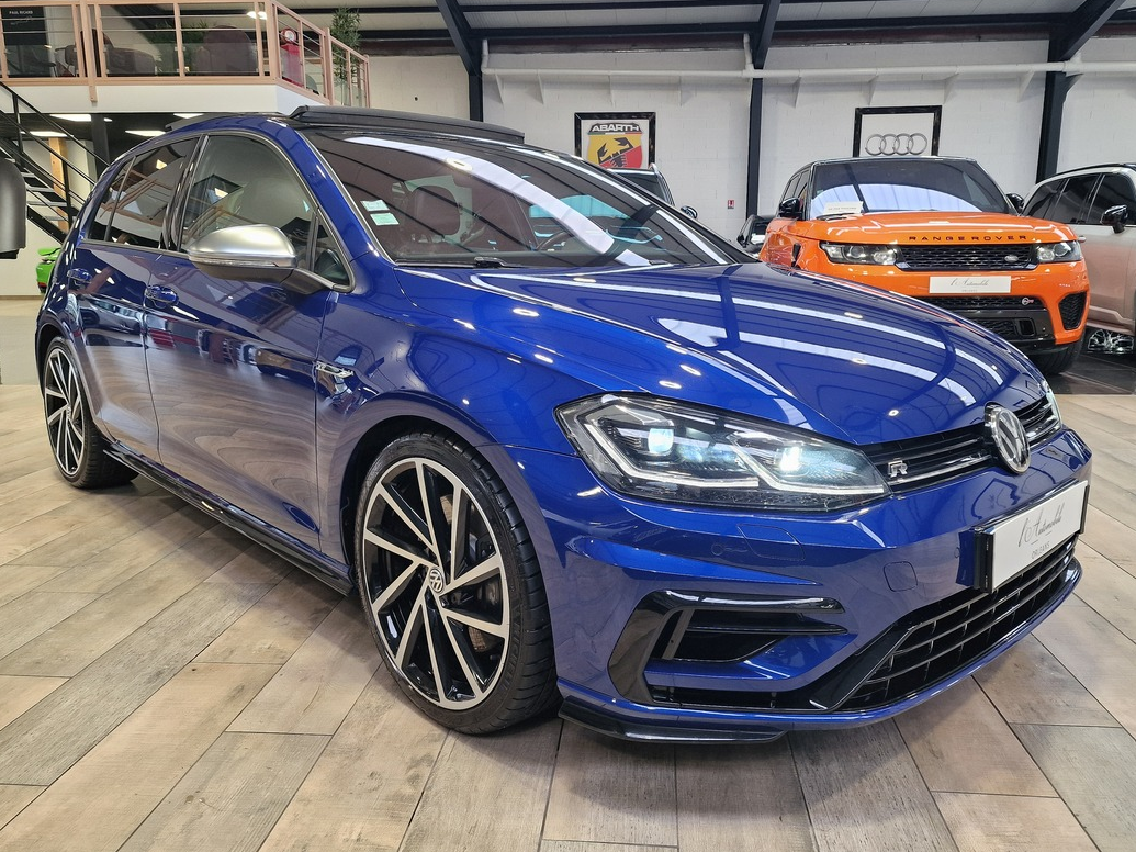 Volkswagen Golf VII (2) R 2.0 TSI 310 4MOTION DSG7 BLEU LAPIZ + ECHAPPEMENT SPORT