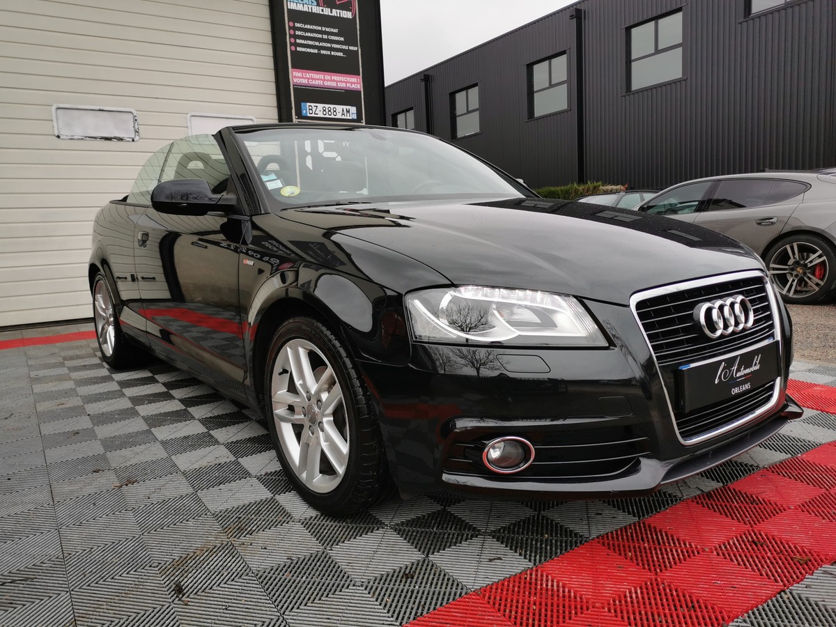 Audi A3 Cabriolet 1.6 TDI 105 S-Line GPS/TEL/ATT a