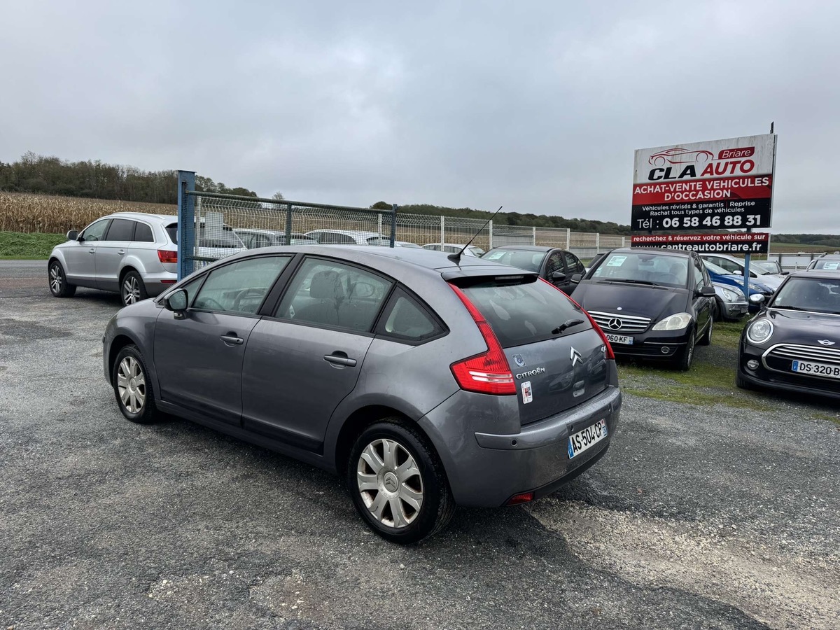 Citroën C4 1.6 hdi 110cv boite auto faible km 2eme main 